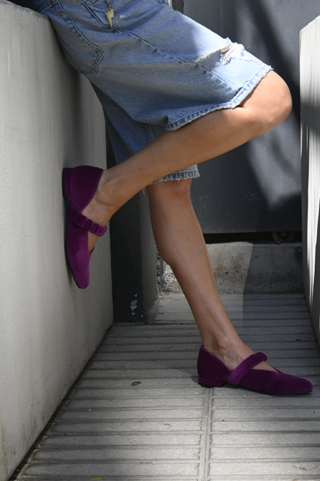 Ballerina Terciopelo Marta Fuccia