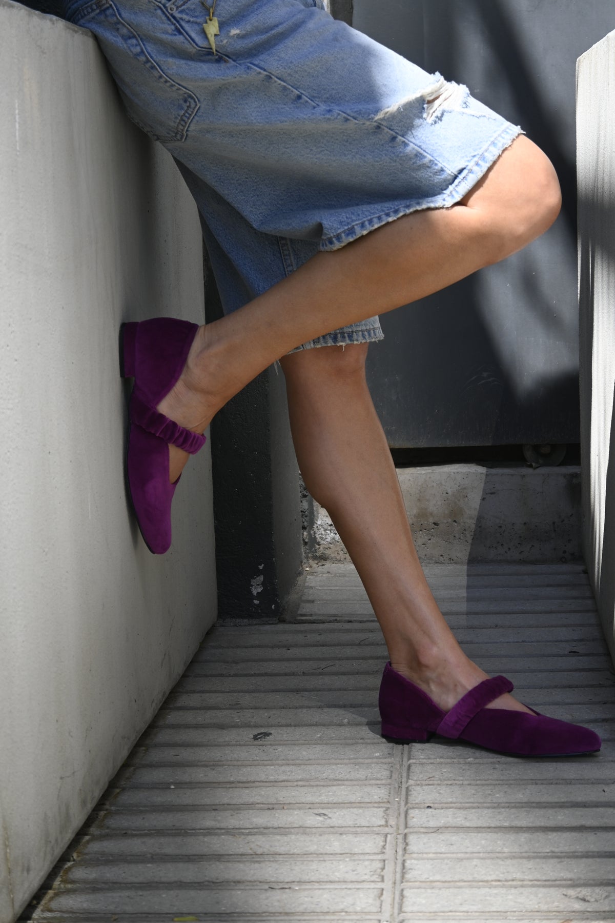 Ballerina Terciopelo Marta Fuccia