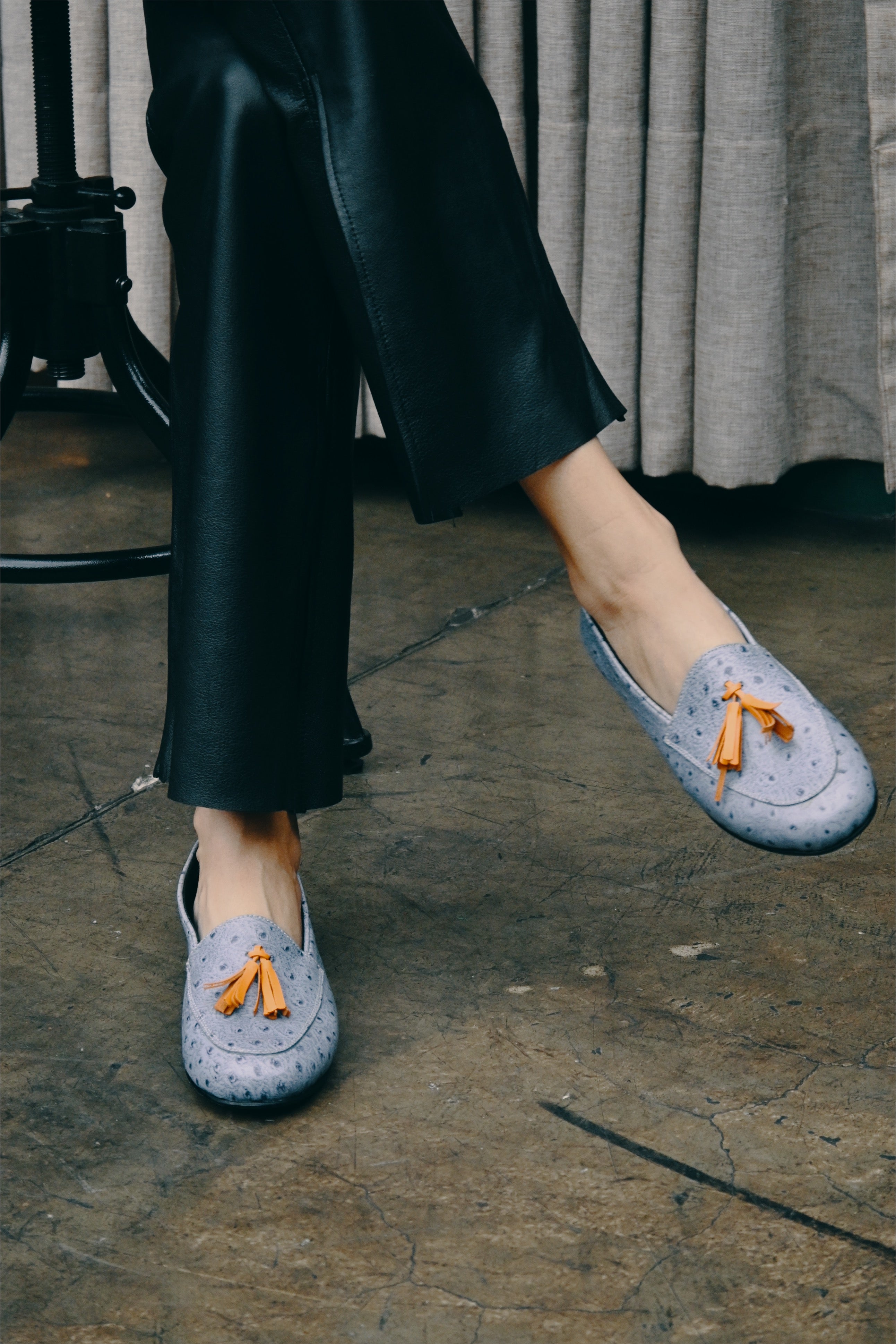 Mocasín Jesu Croco Pompón