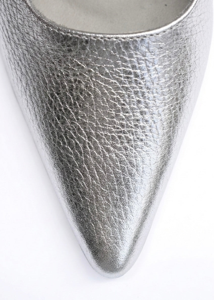 Tacón Victoria Plata