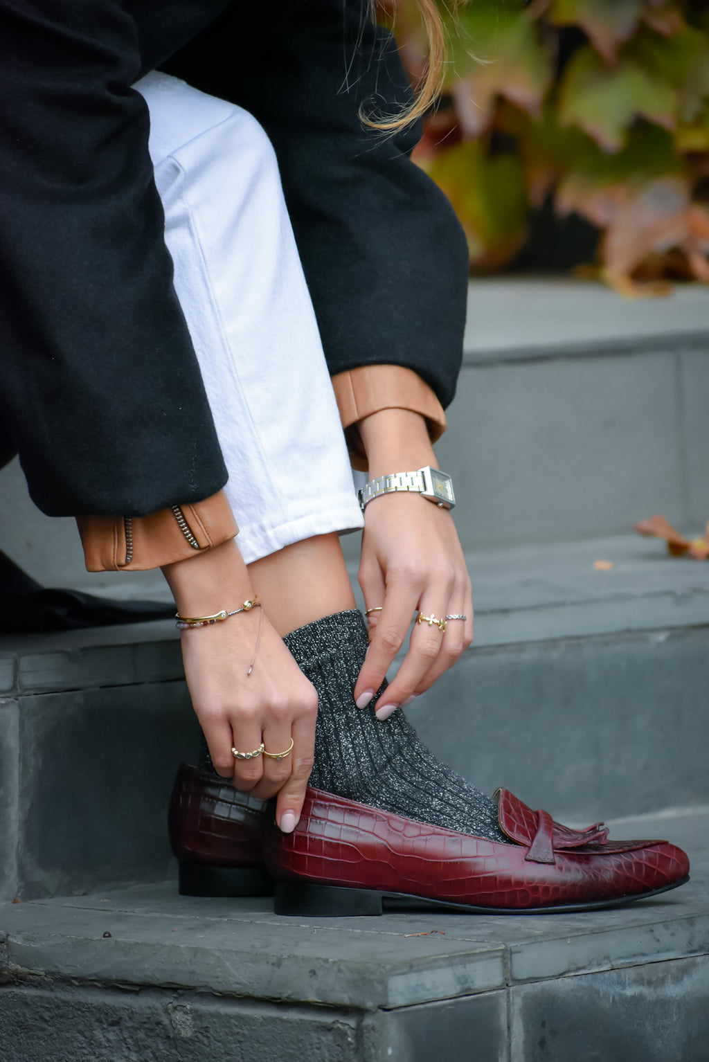 Mocasín Milán Burdeo