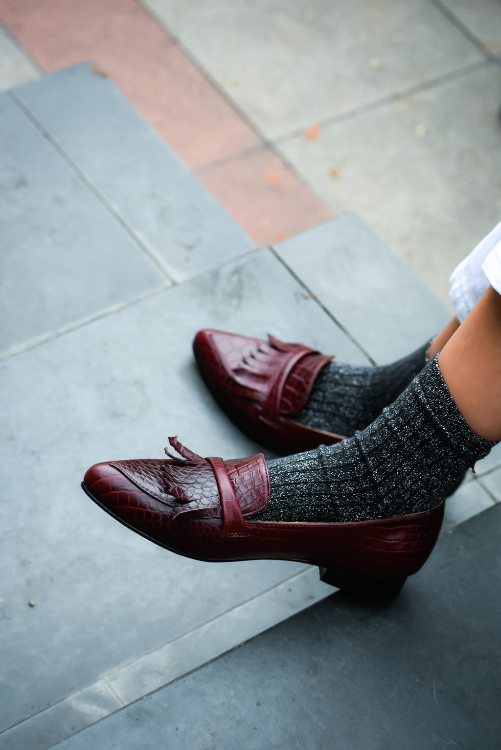 Mocasín Milán Burdeo