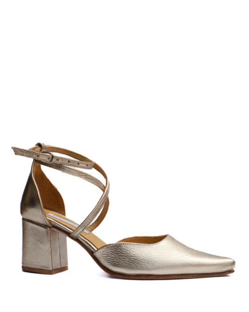 Tacón Victoria Dorado